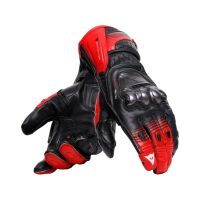 Dainese FIERO METAL závodní rukavice červené/černé vel.XS